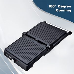 Inalsa Dura Grill 2200W Sandwich Maker/Contact Grill with Temperature Controller & LED indicator