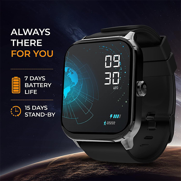 beatXP Marv 1.85” (4.5 cm) HD Display Smart Watch With Bluetooth Calling
