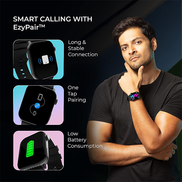 beatXP Unbound 1.8" AMOLED Bluetooth Calling Smart Watch