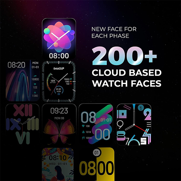 beatXP Unbound 1.8" AMOLED Bluetooth Calling Smart Watch