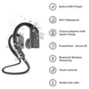 JBL Endurance Dive Bluetooth Wireless In Ear Earphones with Mic