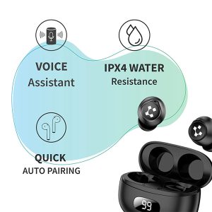 LYNE Coolpods 12 Wireless Earbuds With lPX4 Water Resistance