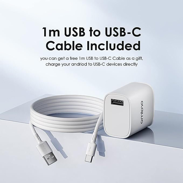 Oraimo Type-C OCW-E97S + C53 18W Charger With Type-C Cable