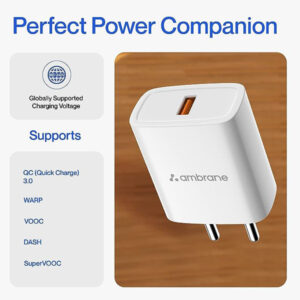Ambrane AWC25 25W BoostedSpeed Charger