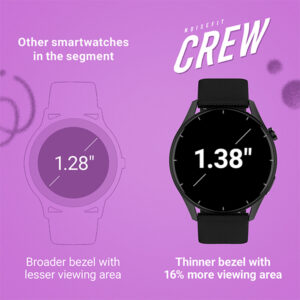 Noise Crew 1.38" Round Display with Bluetooth Calling Smartwatch