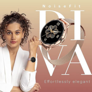 Noise Diva Smartwatch with Diamond Cut dial