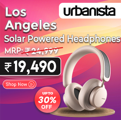 Urbanista Los Angeles Solar Powered Headphones