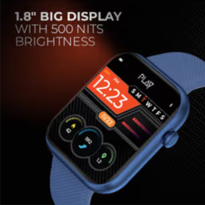 PLAY DIAL 3 Full Touch Smart Watch