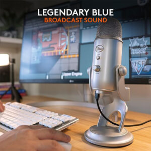 Blue Yeti USB Microphone for Recording, Streaming, Gaming, Podcasting on PC and Mac