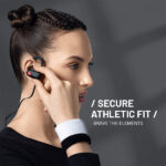 CrossBeats Wave Waterproof Sports Bluetooth Wireless Earphones