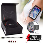 CrossBeats Wave Waterproof Sports Bluetooth Wireless Earphones