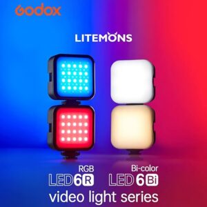 Godox LED6Bi LITEMONS Bi-Color LED Video Light1