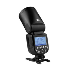 Godox V1-C V1 Li-on TTL On-Camera Round Flash Speedlight Compatible with Canon