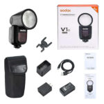 Godox V1-C V1 Li-on TTL On-Camera Round Flash Speedlight Compatible with Canon5