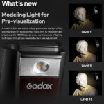 Godox V860III-S Camera Flash Light Wireless TTL Speedlite Modeling Light3