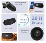 JBL Charge 5 Wi-Fi Wireless Portable Bluetooth Speaker 1