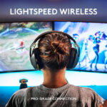 Logitech G435 Light Speed and Lightweight Gaming Bluetooth Wireless Over Ear Headphones