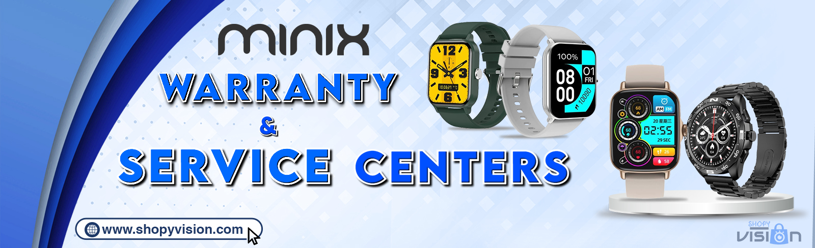 Minix Serveice & Warranty Mobile Banner