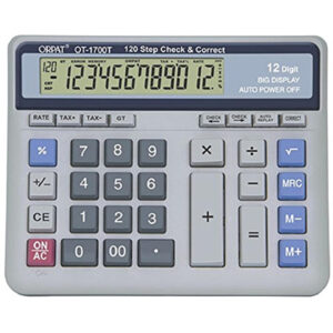 Orpat OT 1700T Check and Correct Calculator