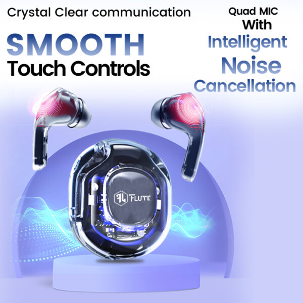 Flute Ultrapods Pro Wireless Earbuds