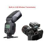 GoTT600 Manual Speedlite Flash with Built-in 2.4GHz Godox X Series Radio Transceivers