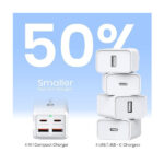 Portronics Adapto Volt 65 High Speed 5-in-1 Power Adapter