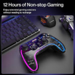 Ambrane OP-WLGC01 Gaming Controller with Transparent Design