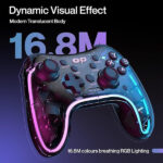 Ambrane OP-WLGC01 Gaming Controller with Transparent Design