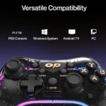 Ambrane OP-WLGC01 Gaming Controller with Transparent Design
