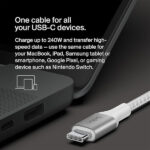 Belkin USB-C to USB-C Braided 3.3 feet 240W PD Cable