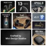 Mivi DuoPods A250 TWS with Dual Earbuds 2