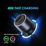 Oraimo 48W Car Charger Adapter with Dual Output