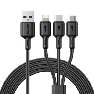 Oraimo OCD-X93 3In1 Micro Usb Type C charging cable