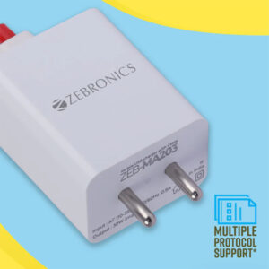 Zebronics ZEB-MA203 Mobile USB Charger with Cable