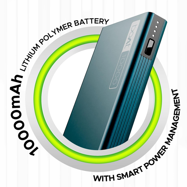 boAt PB300 Powerbank with 10000mAh Battery