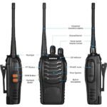 Baofeng Walkie Talkies bf-888s Rechargeable Two-Way Radios