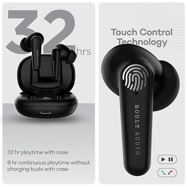 Boult Audio Airbass Fx1 Truly Wireless Earbuds