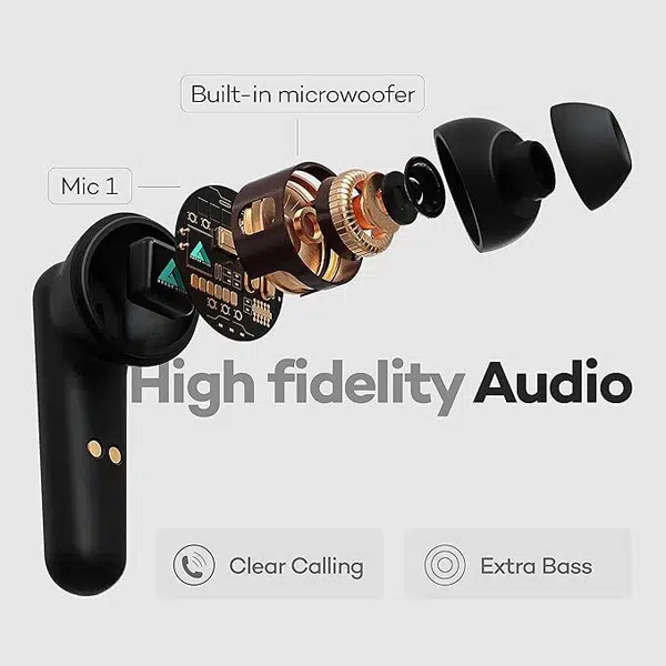 Boult Audio Airbass Fx1 Truly Wireless Earbuds