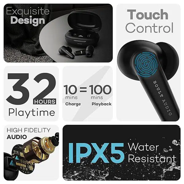 Boult Audio Airbass Fx1 Truly Wireless Earbuds 5