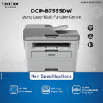 Brother DCP-B7535DW Multi-Function Monochrome Laser Printer