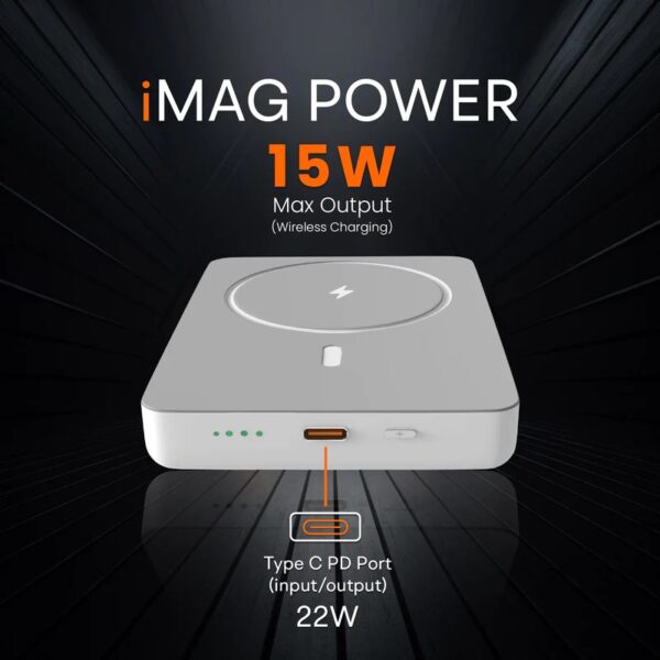 GIZMORE iMAG Power 10000mAh 15W Strong Magnetic