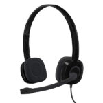 Logitech H151 Wired On Ear Headphones With Mic