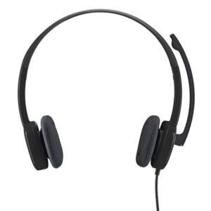 Logitech H151 Wired On Ear Headphones With Mic