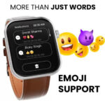 Noise Pro 5 1.85 AMOLED Always-on Display, DIY Watch face, SoS Technology, BT Calling Smartwatch