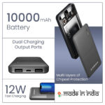 Ambrane PP-111 10000mAh Power Bank