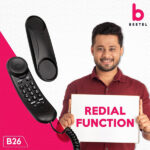 Beetel B26 Corded Slim Landline Phone
