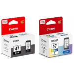 Canon PG47 & CL57S Ink Cartridge Combo