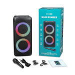 Enter Go Bass Bomber 5W Multi-Media Portable Bluetooth Party Speaker With Wired Mic