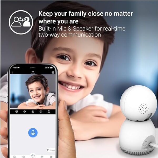 Godrej Security Solutions EVE PRO panTilt Smart WiFi Security Camera 5