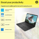 HP Laptop 15s, Intel Core i3-1115G4, 15.6 inch(39.6cm) HD Laptop